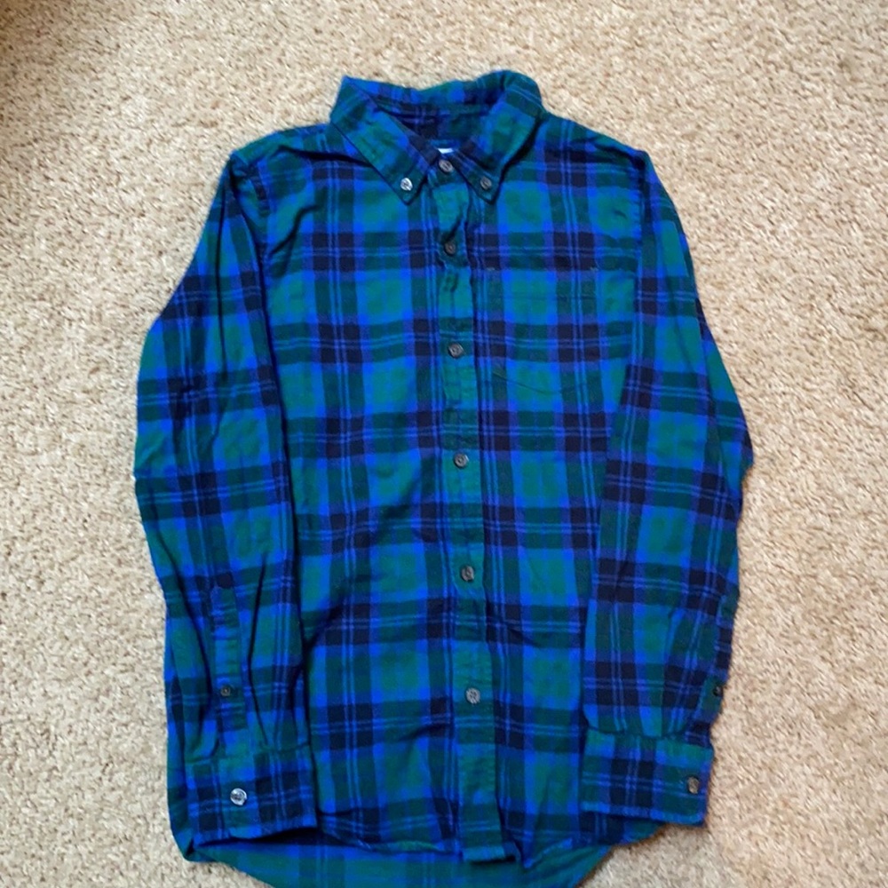 Rockets of Awesome size 12 Flannel Shirt
